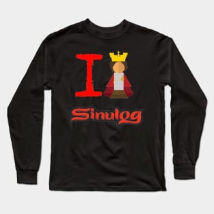 Sinulog 2019 Pit Senior | I Love Sinulog Long Sleeve T-Shirt